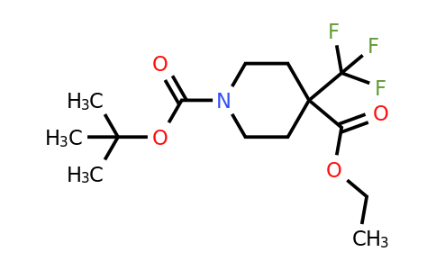 1255099-09-2 | 1-tert-butyl 4-ethyl 4-(trifluoromethyl)piperidine-1,4-dicarboxylate