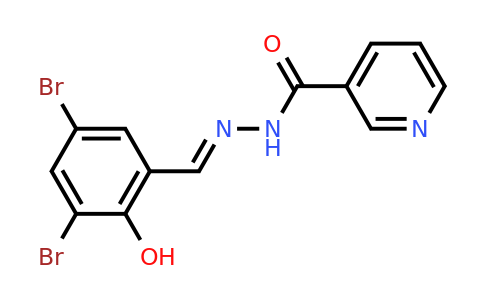 1255240-00-6 | (E)-N'-(3,5-Dibromo-2-hydroxybenzylidene)nicotinohydrazide