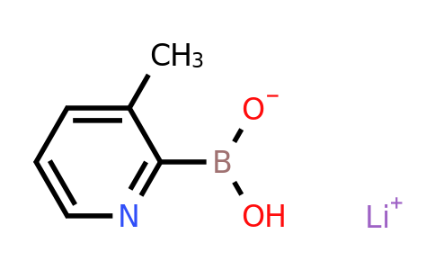 1256345-65-9 | 3-Methylpyridine-2-boronic acid, monolithium salt