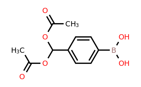 1256346-39-0 | 4-(Diacetoxymethyl)phenylboronic acid