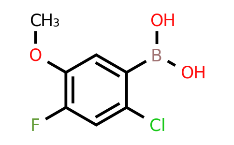 1256355-46-0 | 2-Chloro-4-fluoro-5-methoxyphenylboronic acid