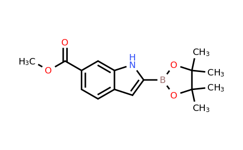 1256359-21-3 | 6-Methoxycarbonylindole-2-boronic acid pinacol ester
