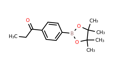 1256359-22-4 | 1-(4-(4,4,5,5-Tetramethyl-1,3,2-dioxaborolan-2-yl)phenyl)propan-1-one