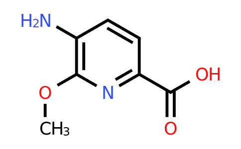 1256793-40-4 | 5-Amino-6-methoxypicolinic acid