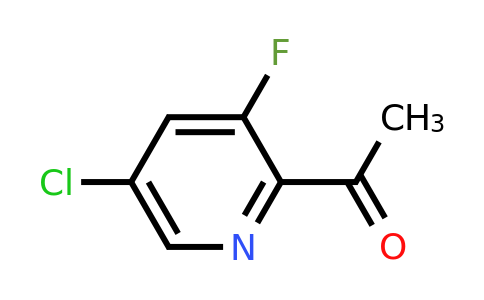 1256824-17-5 | 1-(5-Chloro-3-fluoropyridin-2-yl)ethanone