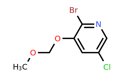 1256825-67-8 | 2-Bromo-5-chloro-3-(methoxymethoxy)pyridine