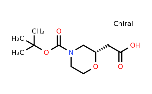 1257850-82-0 | (S)-2-(4-(tert-Butoxycarbonyl)morpholin-2-yl)acetic acid