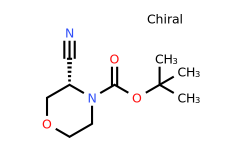 1257856-86-2 | (S)-tert-Butyl 3-cyanomorpholine-4-carboxylate