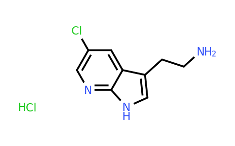 1258504-40-3 | 2-{5-chloro-1H-pyrrolo[2,3-b]pyridin-3-yl}ethan-1-amine hydrochloride