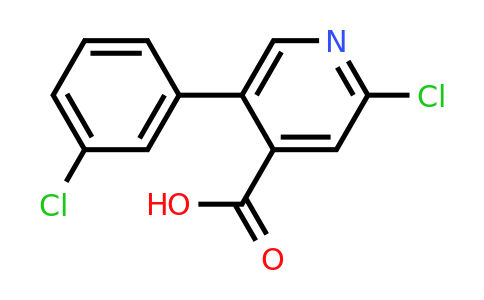 1258610-33-1 | 2-Chloro-5-(3-chlorophenyl)isonicotinic acid