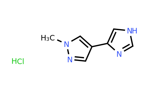 1260538-76-8 | 4-(1H-imidazol-4-yl)-1-methyl-1H-pyrazole hydrochloride