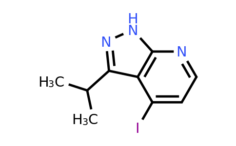 1260539-00-1 | 4-iodo-3-(propan-2-yl)-1H-pyrazolo[3,4-b]pyridine