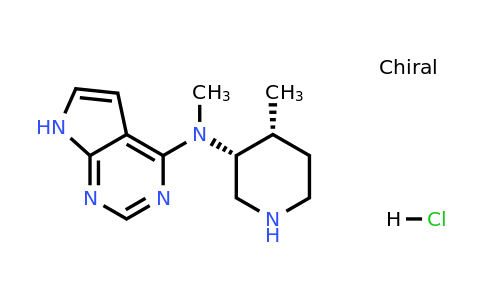 1260590-51-9 | N-Methyl-N-((3R,4R)-4-methylpiperidin-3-yl)-7H-pyrrolo[2,3-d]pyrimidin-4-amine hydrochloride