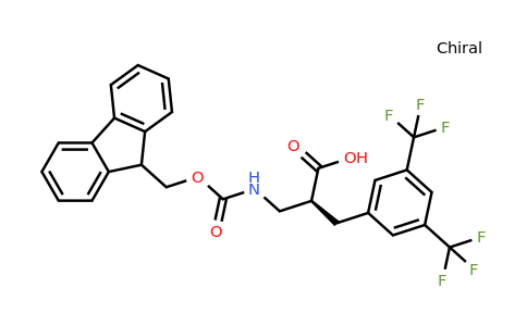 1260613-53-3 | (S)-3-(3,5-Bis-trifluoromethyl-phenyl)-2-[(9H-fluoren-9-ylmethoxycarbonylamino)-methyl]-propionic acid