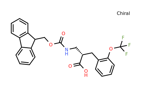1260615-35-7 | (S)-2-[(9H-Fluoren-9-ylmethoxycarbonylamino)-methyl]-3-(2-trifluoromethoxy-phenyl)-propionic acid