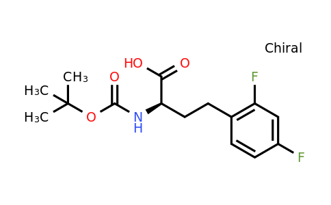 1260618-19-6 | (R)-2-Tert-butoxycarbonylamino-4-(2,4-difluoro-phenyl)-butyric acid