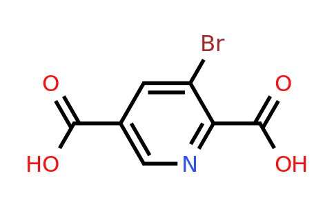 1260664-10-5 | 3-Bromopyridine-2,5-dicarboxylic acid