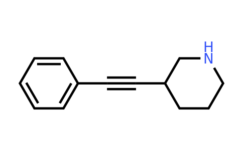 1260782-26-0 | 3-(Phenylethynyl)piperidine
