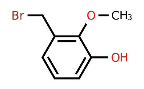 1261442-34-5 | 3-Hydroxy-2-methoxybenzyl bromide