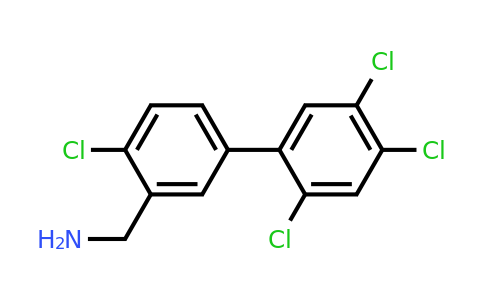 1261443-42-8 | C-(4,2',4',5'-Tetrachlorobiphenyl-3-yl)-methylamine 1261443-42-8 | C-(4,2',4',5'-Tetrachlorobiphenyl-3-yl)-methylamine