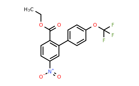 1261458-11-0 | Ethyl 5-nitro-4'-(trifluoromethoxy)biphenyl-2-carboxylate