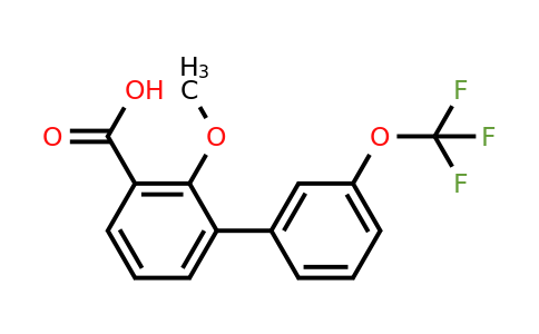 1261462-68-3 | 2-Methoxy-3'-(trifluoromethoxy)biphenyl-3-carboxylic acid