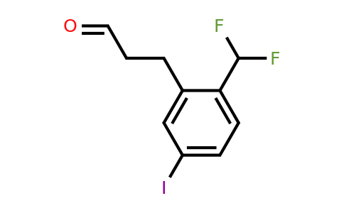 1261479-86-0 | 3-(2'-(Difluoromethyl)-5'-iodophenyl)propionaldehyde