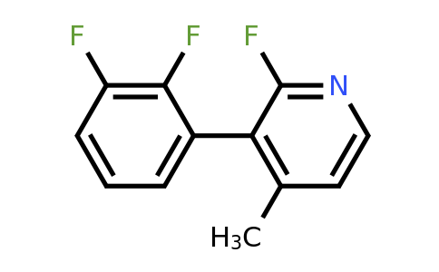 1261483-77-5 | 3-(2,3-Difluorophenyl)-2-fluoro-4-methylpyridine