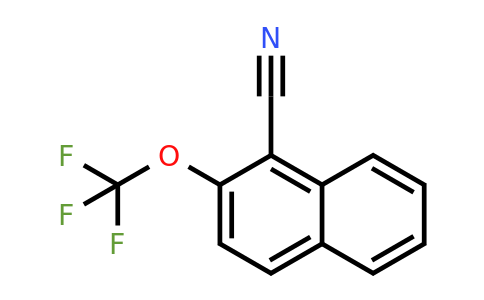 1261488-06-5 | 1-Cyano-2-(trifluoromethoxy)naphthalene