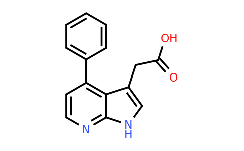 1261492-80-1 | 4-Phenyl-1H-pyrrolo[2,3-b]pyridine-3-acetic acid