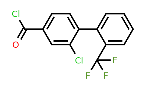 1261492-96-9 | 2-Chloro-2'-(trifluoromethyl)biphenyl-4-carbonyl chloride 1261492-96-9 | 2-Chloro-2'-(trifluoromethyl)biphenyl-4-carbonyl chloride