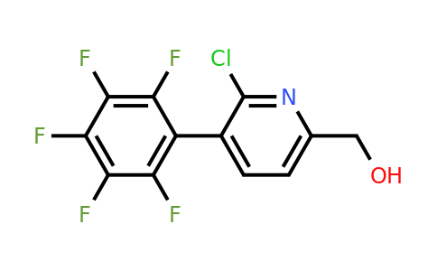 1261505-61-6 | 2-Chloro-3-(perfluorophenyl)pyridine-6-methanol