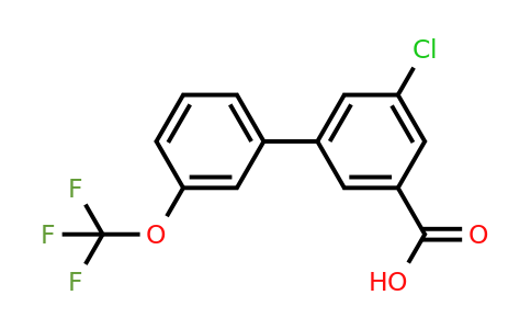 1261519-01-0 | 5-Chloro-3'-(trifluoromethoxy)biphenyl-3-carboxylic acid