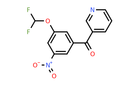 1261531-98-9 | 3-(3-(Difluoromethoxy)-5-nitrobenzoyl)pyridine