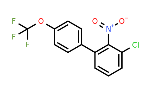 1261553-81-4 | 3-Chloro-2-nitro-4'-(trifluoromethoxy)biphenyl