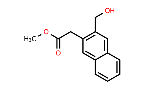 1261560-23-9 | Methyl 3-(hydroxymethyl)naphthalene-2-acetate