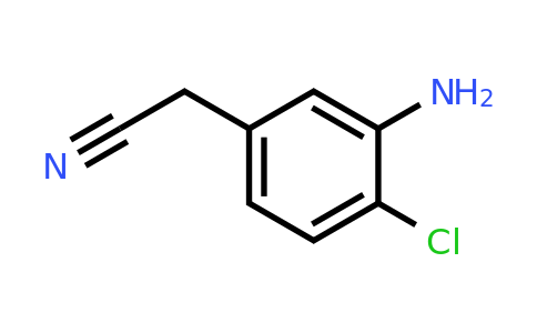 1261580-99-7 | 3-Amino-4-chlorophenylacetonitrile