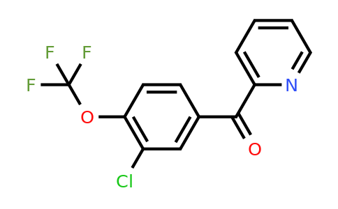 1261586-63-3 | 2-(3-Chloro-4-(trifluoromethoxy)benzoyl)pyridine