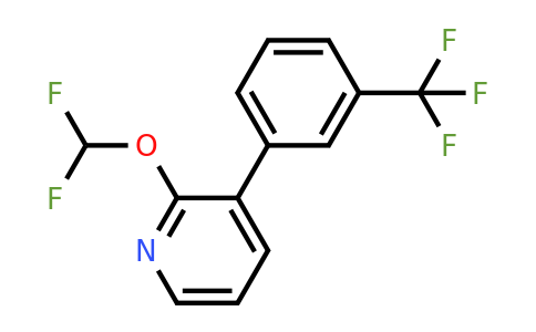 1261597-66-3 | 2-(Difluoromethoxy)-3-(3-(trifluoromethyl)phenyl)pyridine