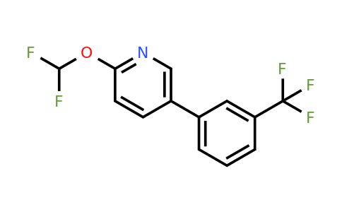 1261628-34-5 | 2-(Difluoromethoxy)-5-(3-(trifluoromethyl)phenyl)pyridine