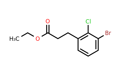1261671-68-4 | Ethyl 3-(3'-bromo-2'-chlorophenyl)propionate