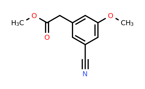 1261753-22-3 | Methyl 3-cyano-5-methoxyphenylacetate