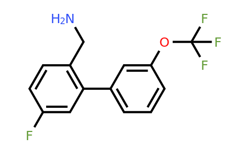 1261754-77-1 | C-(5-Fluoro-3'-(trifluoromethoxy)biphenyl-2-yl)-methylamine 1261754-77-1 | C-(5-Fluoro-3'-(trifluoromethoxy)biphenyl-2-yl)-methylamine