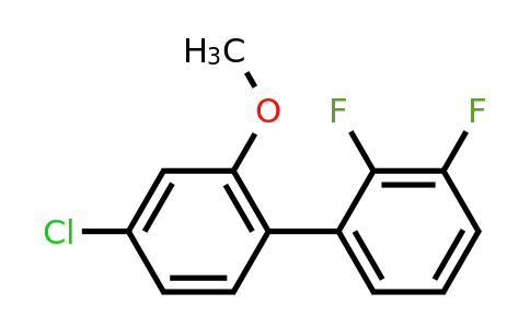 1261755-51-4 | 4'-Chloro-2,3-difluoro-2'-methoxybiphenyl 1261755-51-4 | 4'-Chloro-2,3-difluoro-2'-methoxybiphenyl