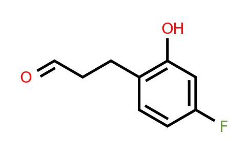 1261759-65-2 | 3-(4'-Fluoro-2'-hydroxyphenyl)propionaldehyde