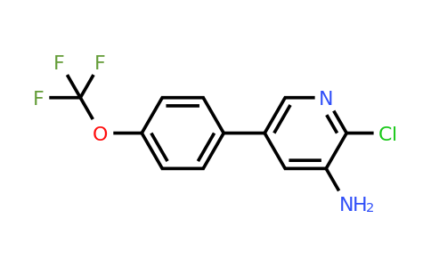 1261761-20-9 | 3-Amino-2-chloro-5-(4-(trifluoromethoxy)phenyl)pyridine
