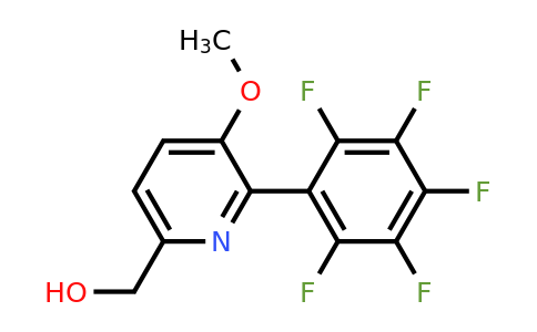 1261772-72-8 | 3-Methoxy-2-(perfluorophenyl)pyridine-6-methanol