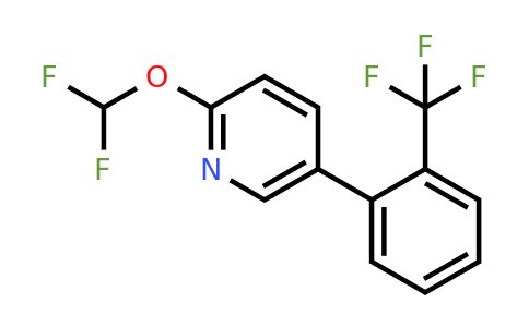 1261784-56-8 | 2-(Difluoromethoxy)-5-(2-(trifluoromethyl)phenyl)pyridine