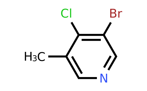 1261786-46-2 | 3-Bromo-4-chloro-5-methylpyridine