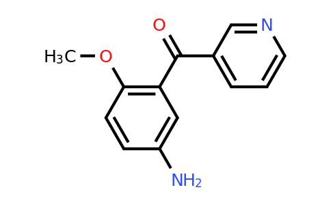 1261805-93-9 | 3-(5-Amino-2-methoxybenzoyl)pyridine